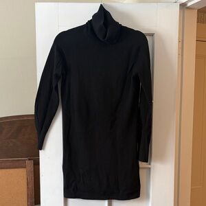 Quince Black Mini Dress